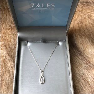 Zales Diamond Accent Pendant in Sterling Silver